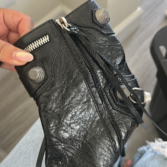 Balenciaga Black Leather Cagole Boots RIGHT BOOT ONLY 37 - Picture 6 of 8